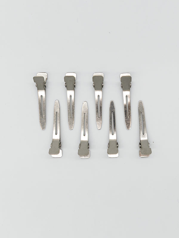 Metal weft clips (set of 8)